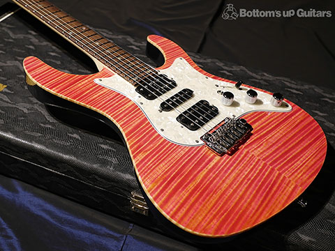 FREEDOM CUSTOM GUITAR RESEARCH(FCGR) HYDRA 24F Hydra24 2Point AAAAA Figured Top -SAKURA/桜-