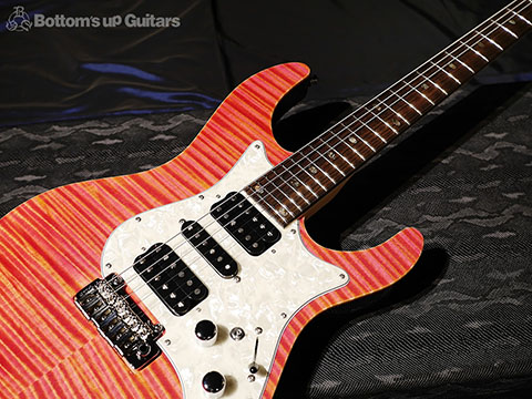 FREEDOM CUSTOM GUITAR RESEARCH(FCGR) HYDRA 24F Hydra24 2Point AAAAA Figured Top -SAKURA/桜-