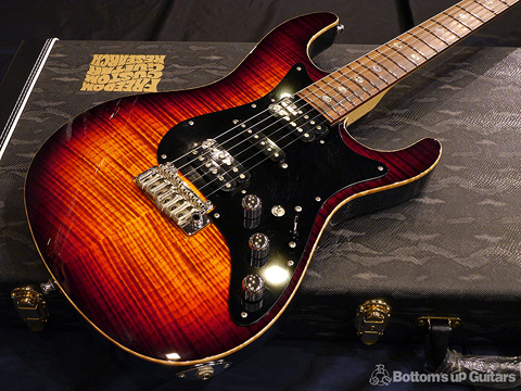 Freedom Custom Guitar Research FCGR HYDRA 22F Hydra22 2Point Arimizo Tap Control hybrid humbucker hinode 日の出 2012年製 初期スペック フリーダム 深野真