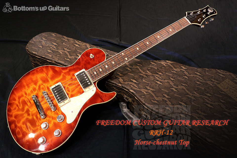 Freedom Custom Guitar Research FCGRRRH-12 Horse-chestnut Top フリーダム 深野真 