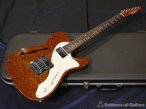 Custom Order Brown Pepper Burl Mahogany Top