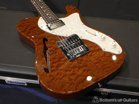 Custom Order Brown Pepper Burl Mahogany Top
