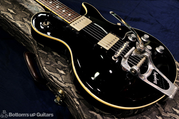 Freedom Custom Guitar Research FCGR {BUG} FCGR 初期RRC-12 - Black - ホンマホ&ハカランダ! FCGRファクトリーにてビグスビー取り付け フリーダム 日本製 ハンドメイド 国産 エレキギター 工房
