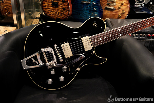 Freedom Custom Guitar Research FCGR {BUG} FCGR 初期RRC-12 - Black - ホンマホ&ハカランダ! FCGRファクトリーにてビグスビー取り付け フリーダム 日本製 ハンドメイド 国産 エレキギター 工房