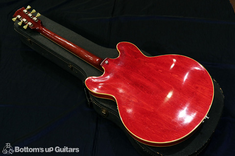 Gibson 1968 ES-335TDC Vintage Cherry ギブソン ビンテージ ラッカー ブロック チェリー paf  Patent Applied For