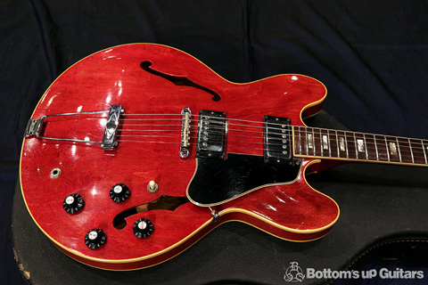 Gibson 1968 ES-335TDC Vintage Cherry ギブソン ビンテージ ラッカー ブロック チェリー paf  Patent Applied For