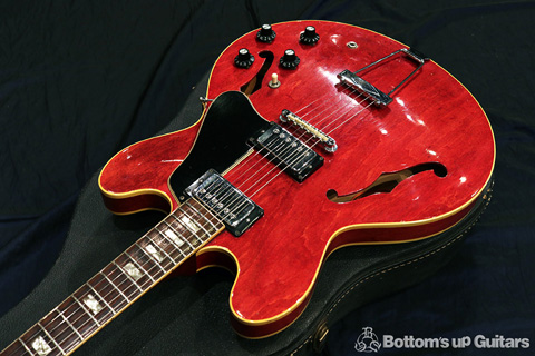 Gibson 1968 ES-335TDC Vintage Cherry ギブソン ビンテージ ラッカー ブロック チェリー paf  Patent Applied For