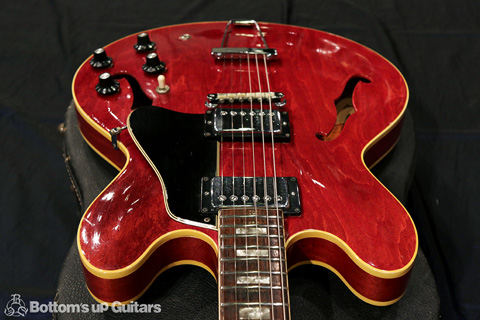 Gibson 1968 ES-335TDC Vintage Cherry ギブソン ビンテージ ラッカー ブロック チェリー paf  Patent Applied For