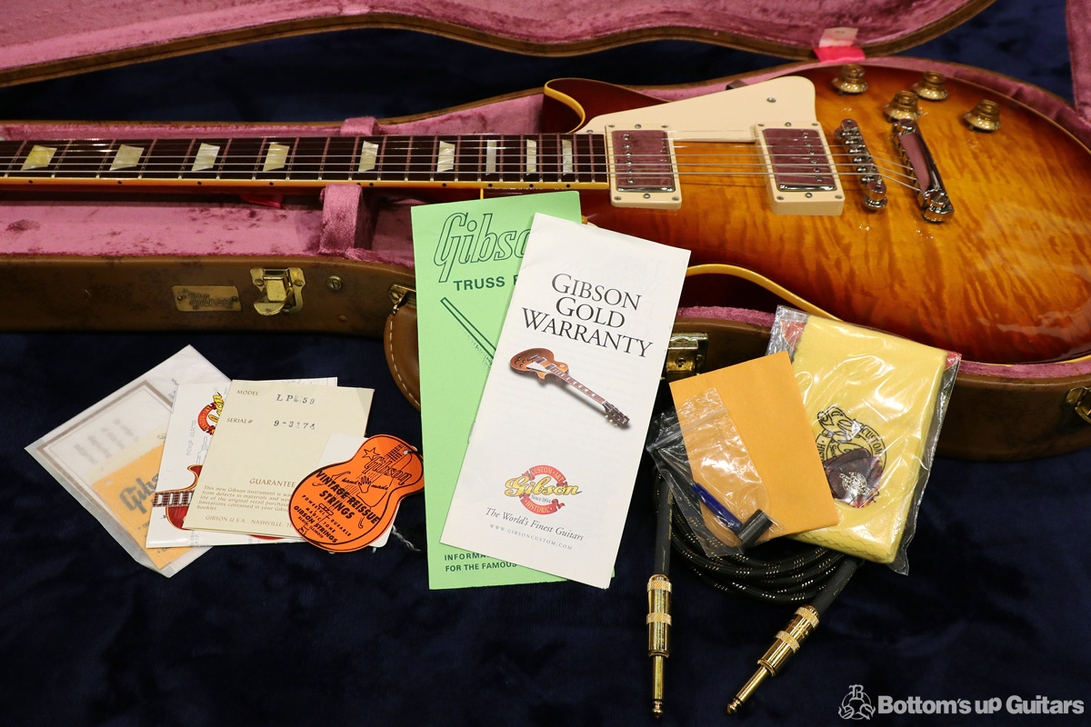 Gibson Custom Shop {BUG} 2003 Historic Collection 1959 Les Paul Standard Reissue BZF ハカランダ - Tea Burst -