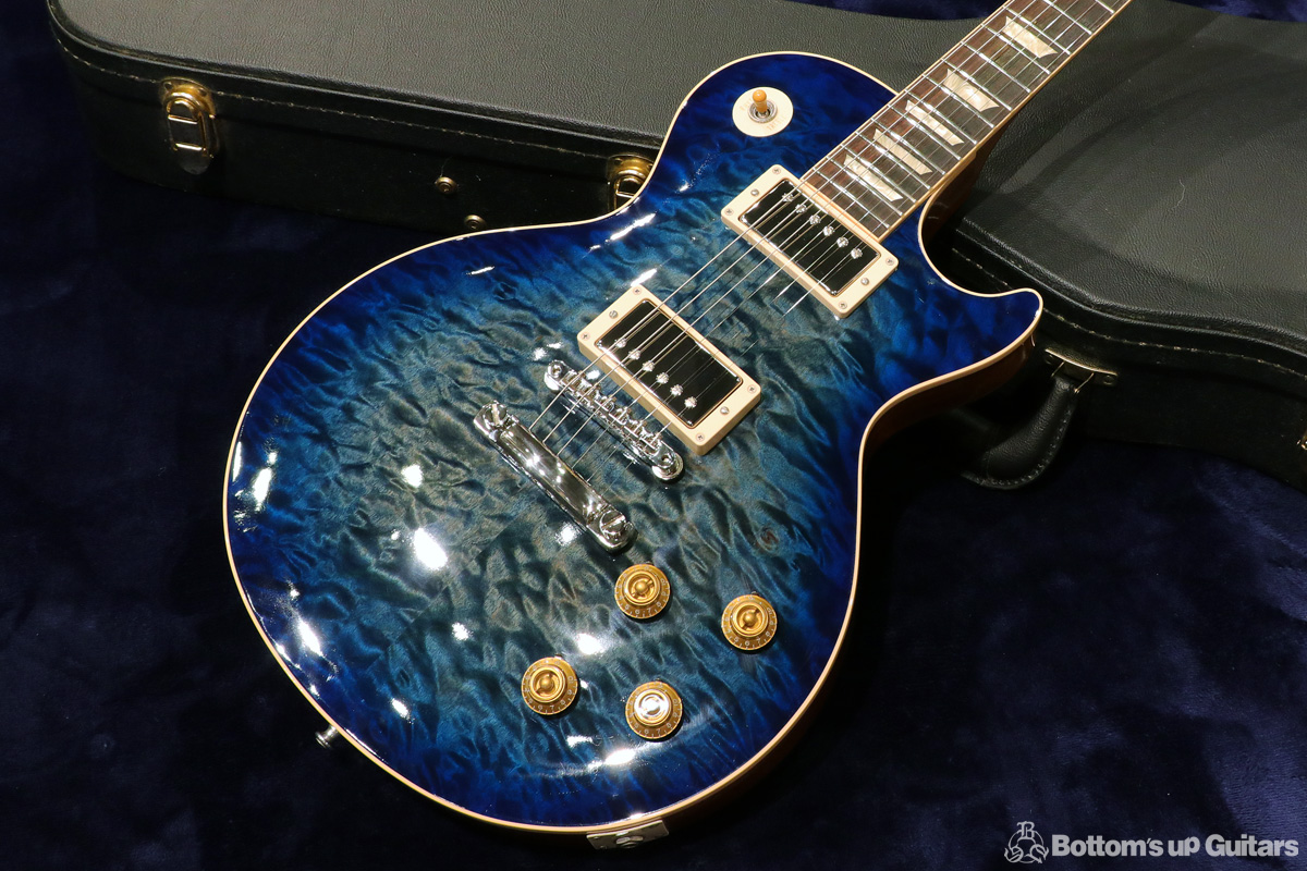 Gibson Custom Shop {BUG} 1959 Les Paul Standard 2010 Reissue Quilt - Blue Burst - 【レア個体】