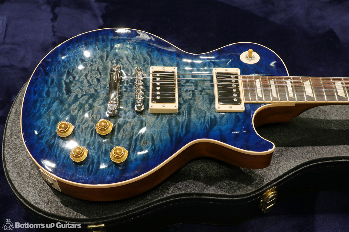 Gibson Custom Shop {BUG} 1959 Les Paul Standard 2010 Reissue Quilt - Blue Burst - 【レア個体】