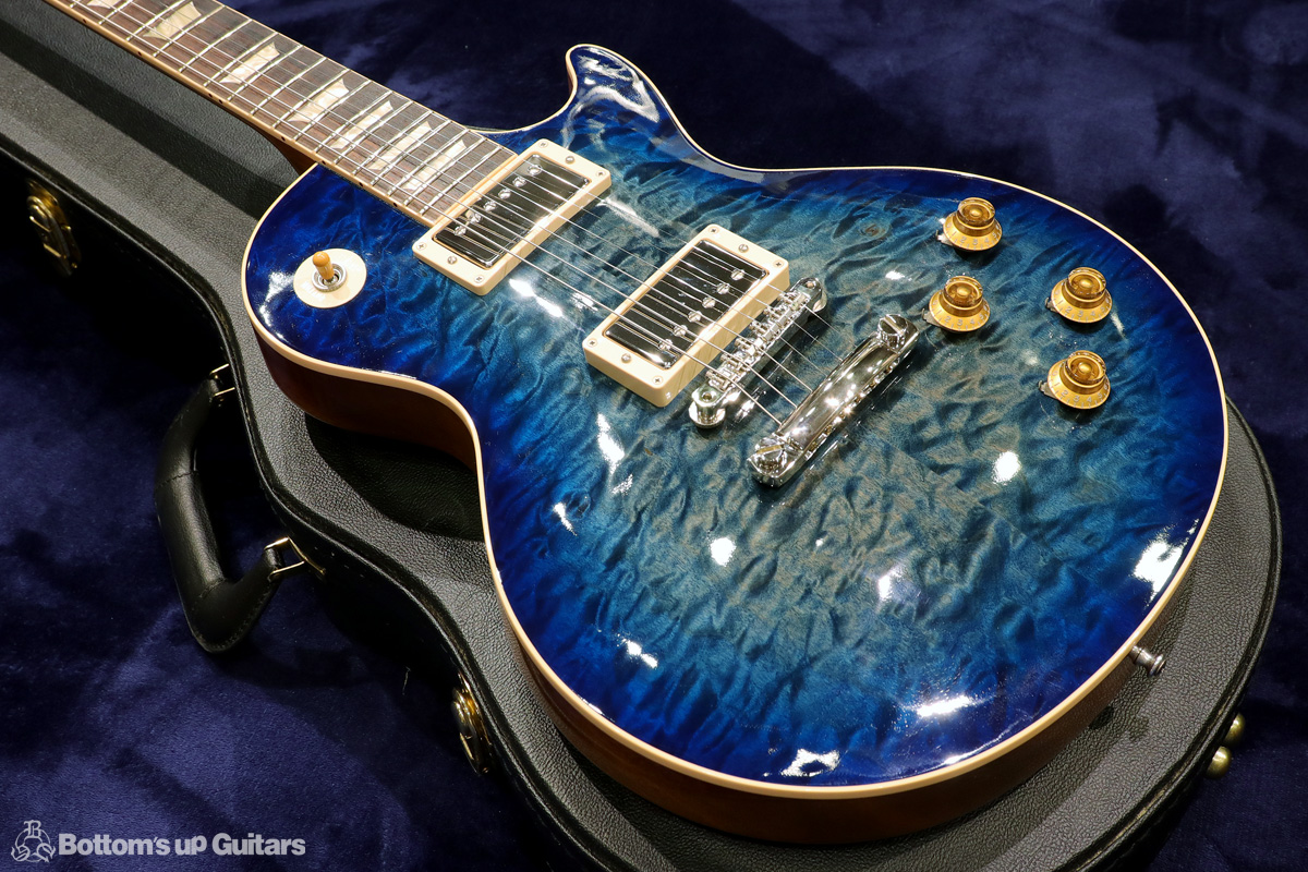 Gibson Custom Shop {BUG} 1959 Les Paul Standard 2010 Reissue Quilt - Blue Burst - 【レア個体】