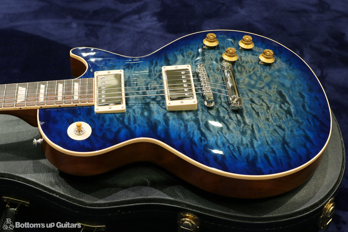 Gibson Custom Shop {BUG} 1959 Les Paul Standard 2010 Reissue Quilt - Blue Burst - 【レア個体】