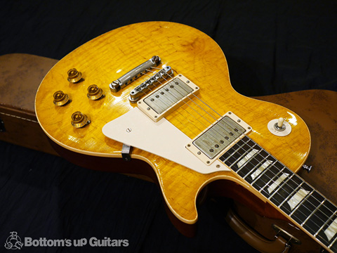 Gibson Custom Shop Historic Collection 1959 Les Paul Std. Lightly Aged Faded Lemon Antiquity PUs.ギブソン ヒスコレ レスポール ダンカン Duncan アンティクイティ