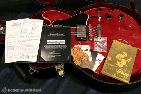 Gibson Custom Shop Nashville Factory made  1964 ES-335 Block 60s Cherry Lightly Aged EC エリック・クラプトン Eric Clapton