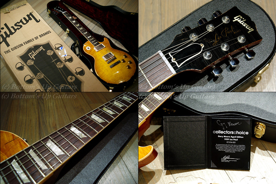 Gibson USA Custom Shop Collectors Choice #1 1959 Les Paul Gary Moore Aged Edition by Tom Murphy LTD S/N #021