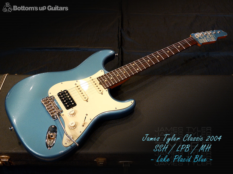 James Tyler JT タイラー Guitars Classic SSH / LPB / MH / 2004年製　-　Lake Placid Blue　-