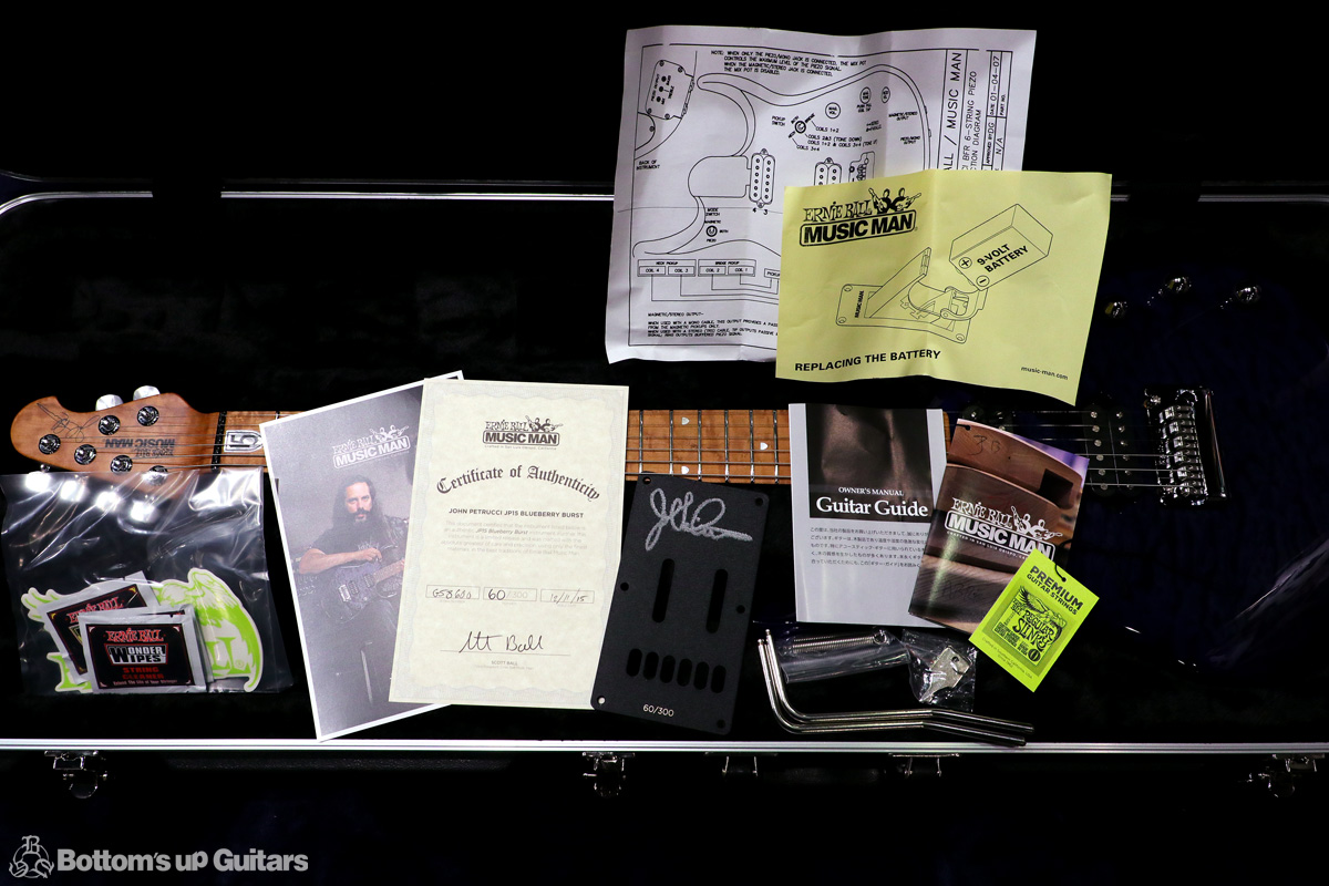 MUSIC MAN {BUG}【限定生産 / ワンオーナー美品!】 BFR JP15 Limited Edition John Petrucci 直筆サイン入り!