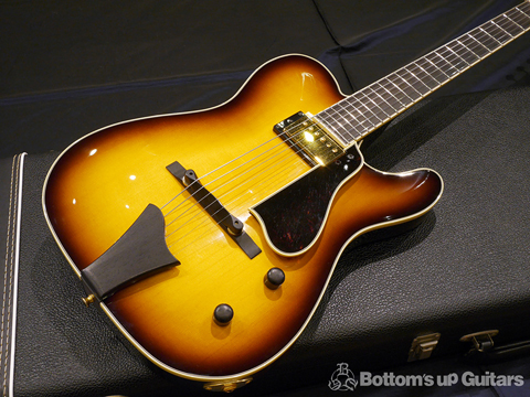 NITTONO Guitars Model-T Jazz Tobacco Brown Sunburst