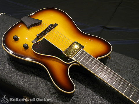 NITTONO Guitars Model-T Jazz Tobacco Brown Sunburst