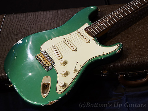 RS Guitarworks Contour Greenguard Road Warrior Hard Relic -Sherwood Green-