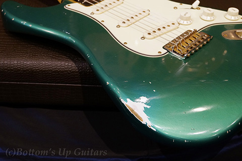 RS Guitarworks Contour Greenguard Road Warrior Hard Relic -Sherwood Green-