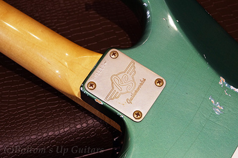 RS Guitarworks Contour Greenguard Road Warrior Hard Relic -Sherwood Green-