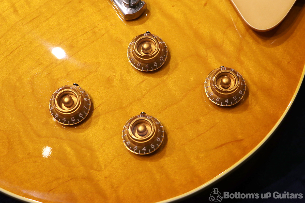 齋藤楽器工房 SAITO GUITARS {BUG}  Portrait Line No.1 Standard Burst #16 Curly Maple Flitch Match【僅少生産品 / ファーストロット！】 レスポールモデル バースト replica レプリカ Clone クローン