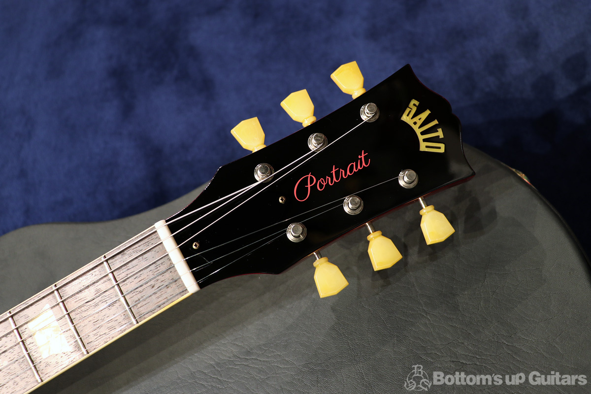 齋藤楽器工房 SAITO GUITARS {BUG}  Portrait Line No.1 Standard Burst #16 Curly Maple Flitch Match【僅少生産品 / ファーストロット！】 レスポールモデル バースト replica レプリカ Clone クローン