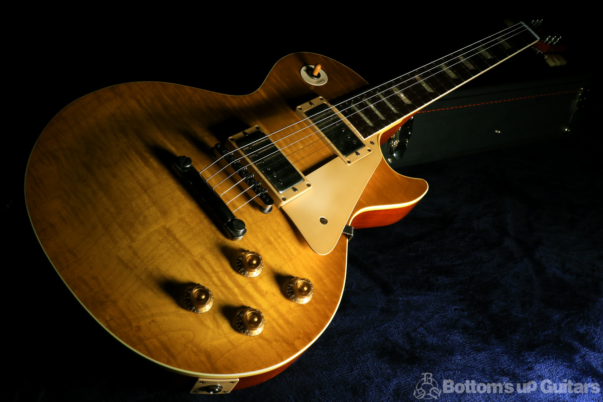 齋藤楽器工房 SAITO GUITARS {BUG}  Portrait Line No.1 Standard Burst #24 Curly Maple Book Match【僅少生産品 / 軽量4.16kg！】 レスポールモデル バースト replica レプリカ Clone クローン