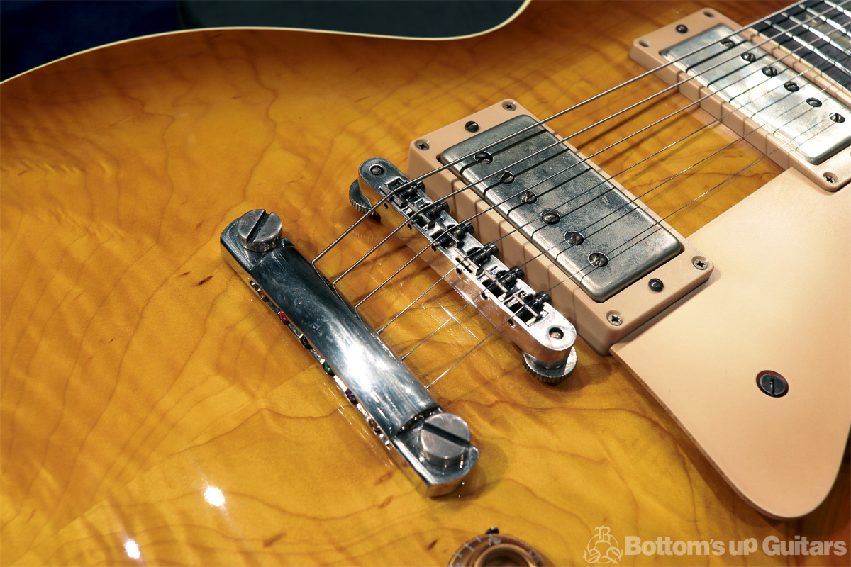 齋藤楽器工房 SAITO GUITARS {BUG}  Portrait Line No.1 Standard Burst #25 Curly Maple Book Match【僅少生産品 / 雑誌掲載個体！】 レスポールモデル バースト replica レプリカ Clone クローン