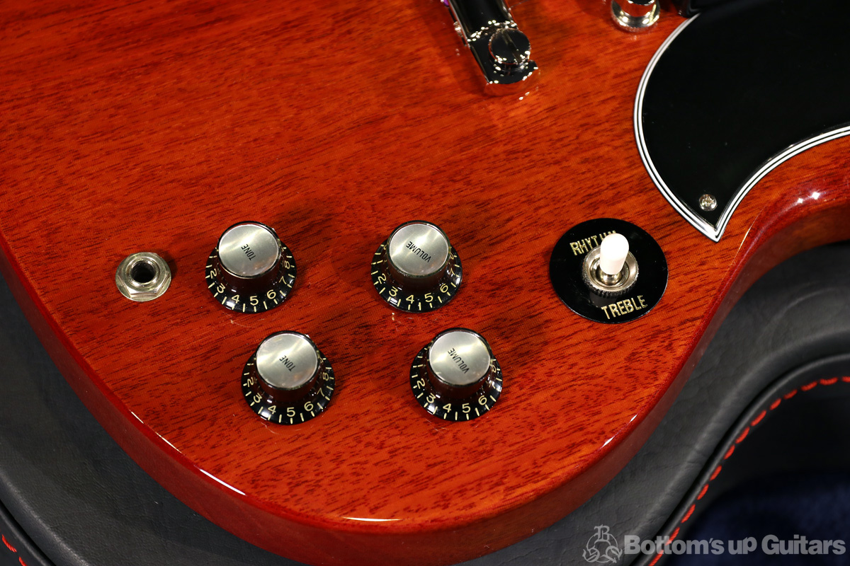 齋藤楽器工房 SAITO GUITARS {BUG} Portrait Line No.2 Standard. HUM. - Cherry Red.【僅少製作品】