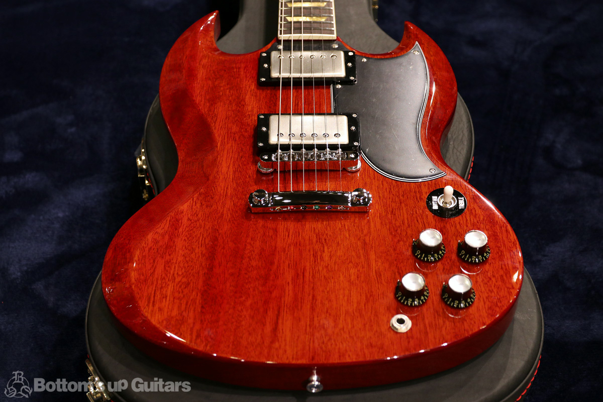 齋藤楽器工房 SAITO GUITARS {BUG} Portrait Line No.2 Standard. HUM. - Cherry Red.【僅少製作品】