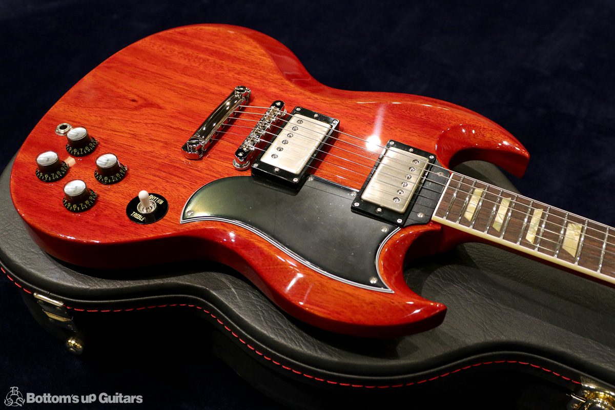 齋藤楽器工房 SAITO GUITARS {BUG} Portrait Line No.2 Standard. HUM. - Cherry Red.【僅少製作品】