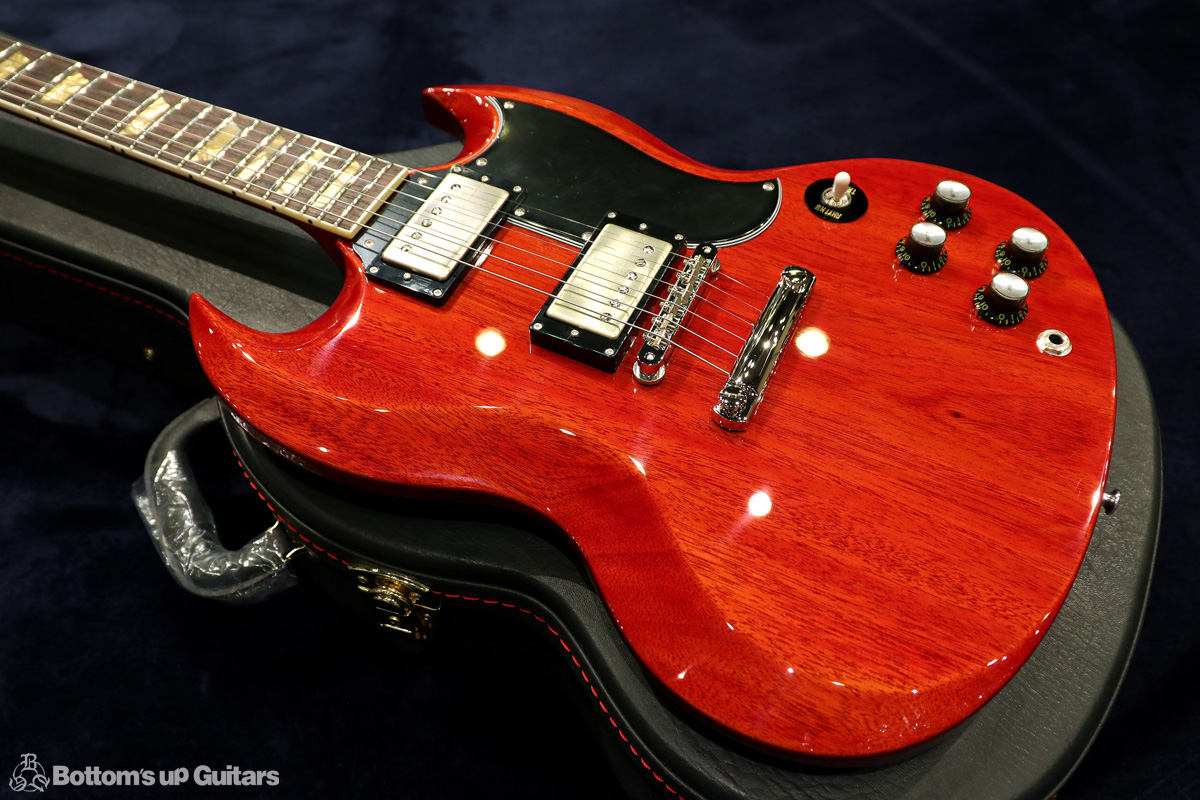 齋藤楽器工房 SAITO GUITARS {BUG} Portrait Line No.2 Standard. HUM. - Cherry Red.【僅少製作品】