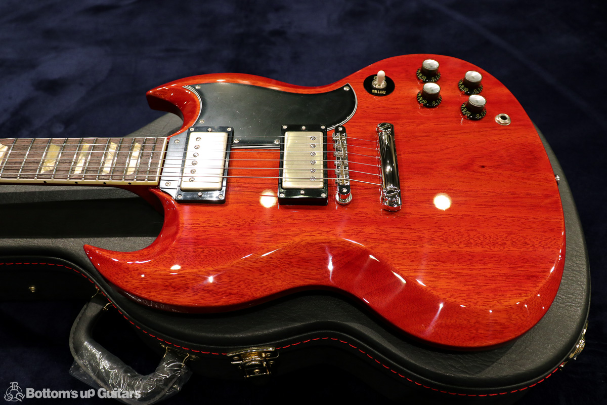 齋藤楽器工房 SAITO GUITARS {BUG} Portrait Line No.2 Standard. HUM. - Cherry Red.【僅少製作品】