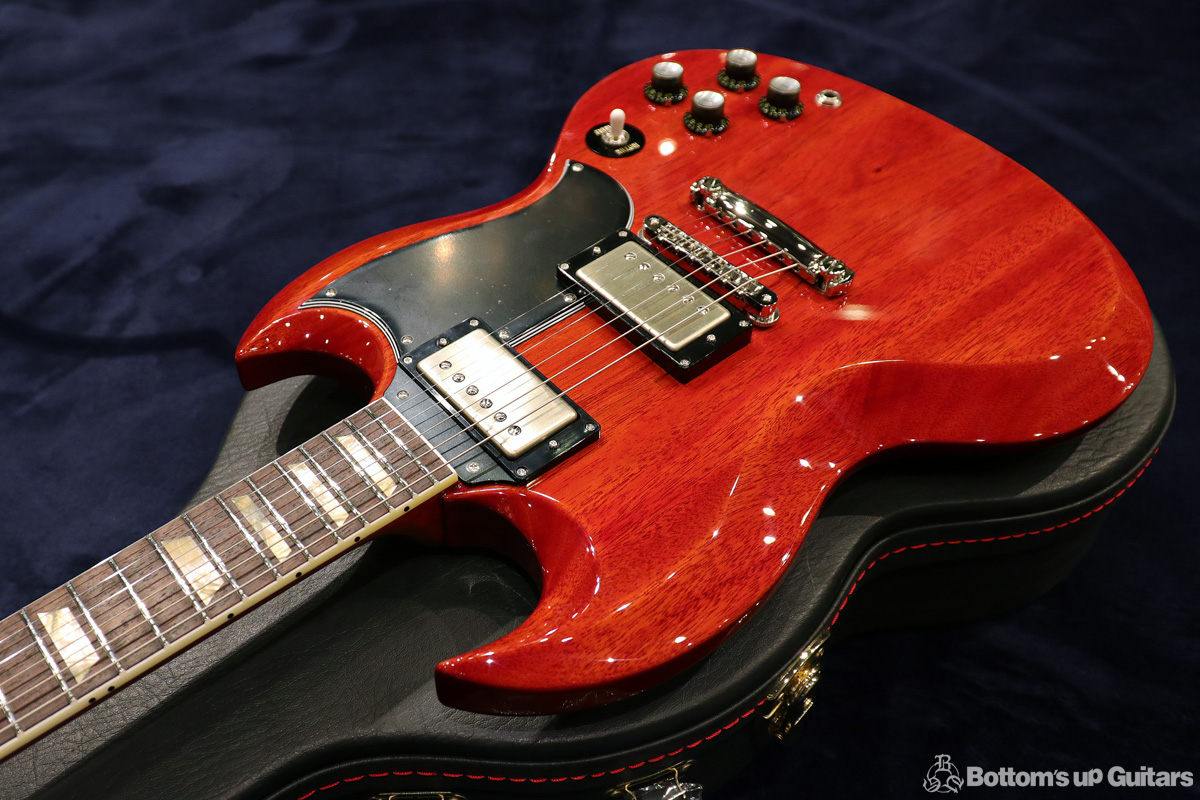 齋藤楽器工房 SAITO GUITARS {BUG} Portrait Line No.2 Standard. HUM. - Cherry Red.【僅少製作品】