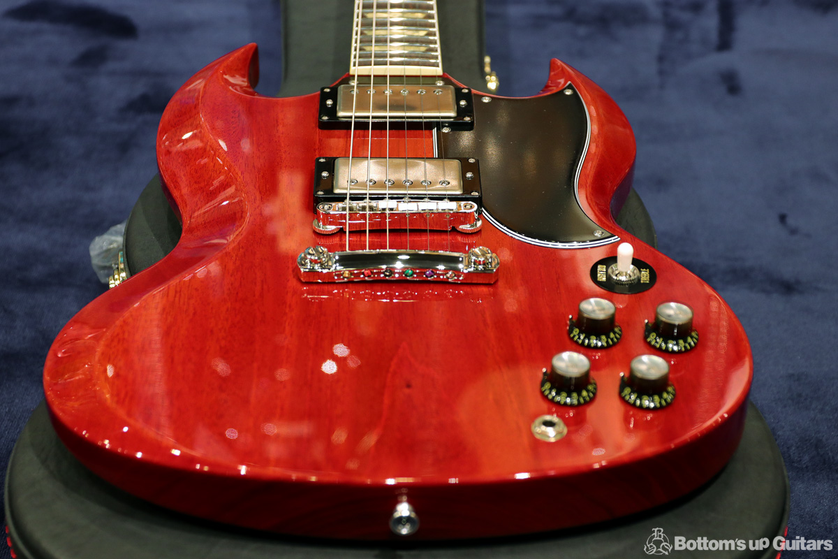 齋藤楽器工房 SAITO GUITARS {BUG} Portrait Line No.2 Standard. HUM. - Cherry Red.【僅少製作品】