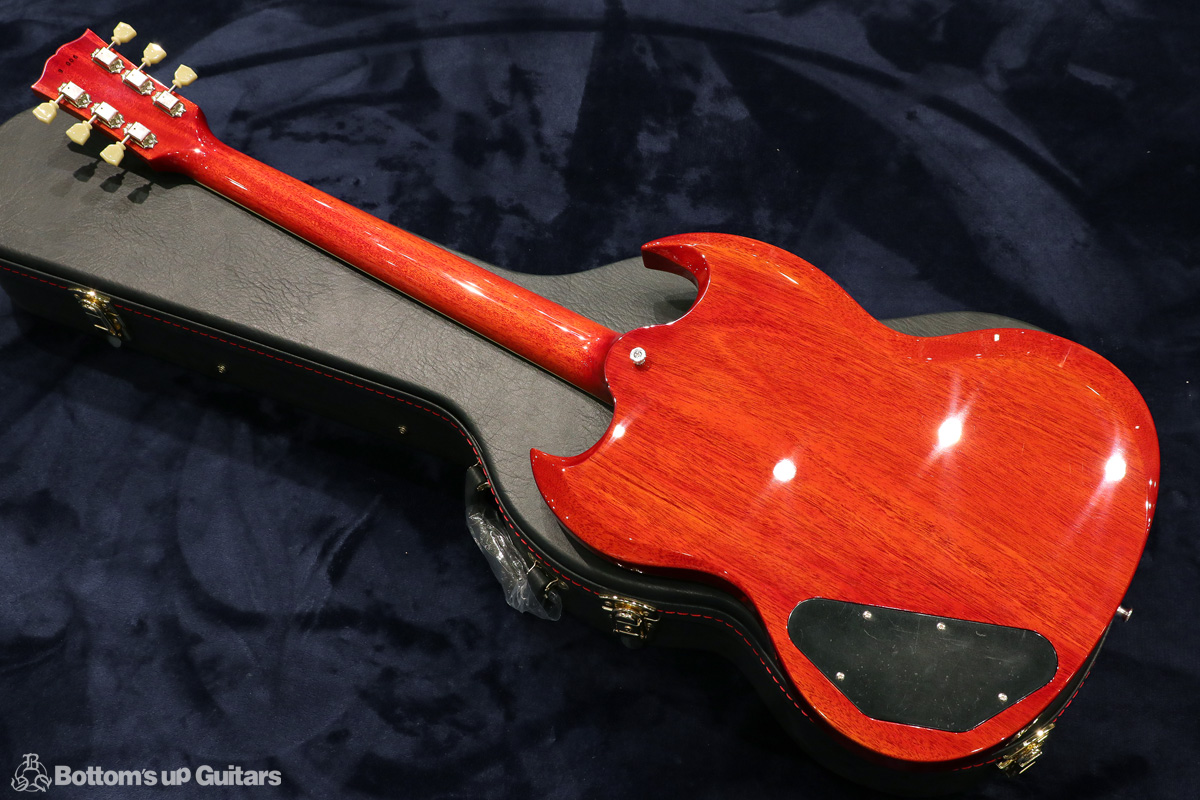 齋藤楽器工房 SAITO GUITARS {ボトムズアップギターズ} Portrait Line No.2 Standard. P90. - Cherry Red.【僅少製作品】