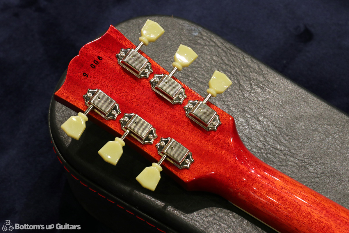 齋藤楽器工房 SAITO GUITARS {ボトムズアップギターズ} Portrait Line No.2 Standard. P90. - Cherry Red.【僅少製作品】