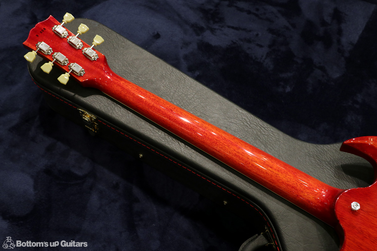 齋藤楽器工房 SAITO GUITARS {ボトムズアップギターズ} Portrait Line No.2 Standard. P90. - Cherry Red.【僅少製作品】