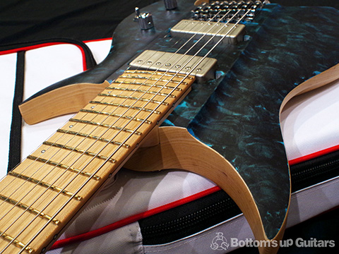 SAITO GUITARS S-HL7 - Blue Scale - 齋藤楽器工房 SAYTONE