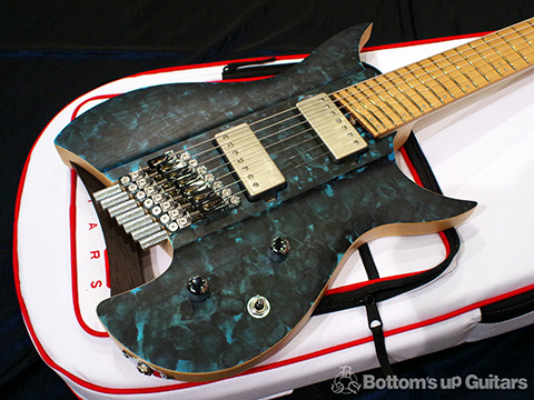 SAITO GUITARS S-HL7 - Blue Scale - 齋藤楽器工房 SAYTONE