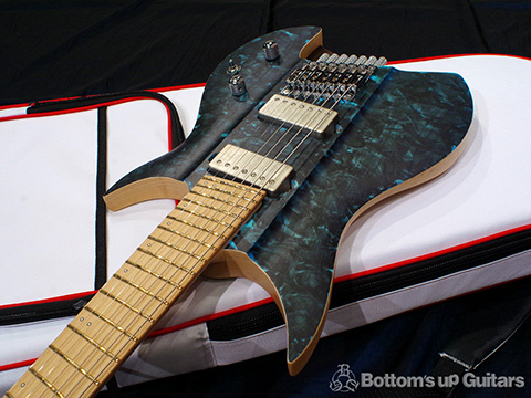 SAITO GUITARS S-HL7 - Blue Scale - 齋藤楽器工房 SAYTONE