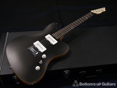 SAITO GUITARS S-622JMC -Black- Jazzmaster シェイプ 齋藤楽器工房 SAYTONE ジャズマスター JM