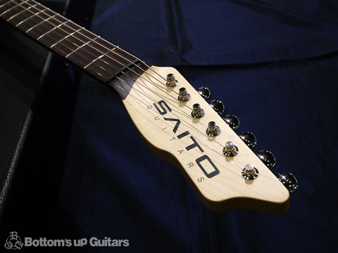 SAITO GUITARS S-622JMC -Black- Jazzmaster シェイプ 齋藤楽器工房 SAYTONE ジャズマスター JM