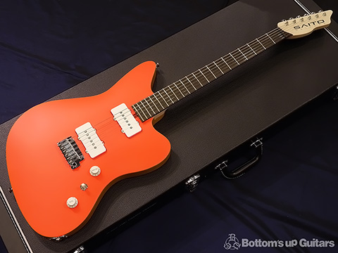 SAITO GUITARS S-622JMC -Carrot Orange- Jazzmaster シェイプ 齋藤楽器工房 SAYTONE ジャズマスター JM