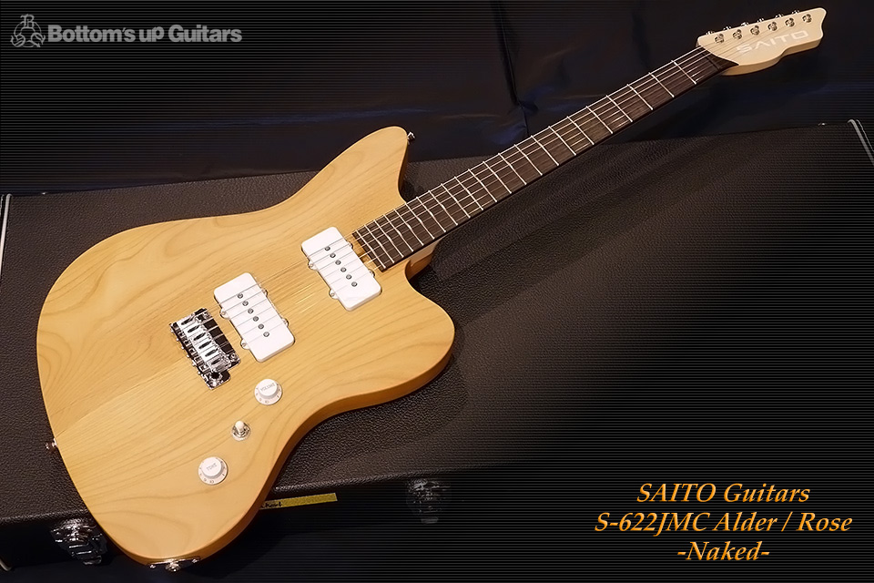 SAITO GUITARS S-622JMC Naked Natural Alder Rose Jazzmaster シェイプ 齋藤楽器工房 SAYTONE ジャズマスター JM