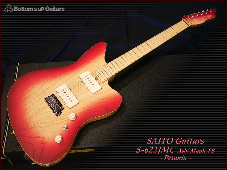 SAITO GUITARS S-622JMC Petunia Ash maple Jazzmaster シェイプ 齋藤楽器工房 SAYTONE ジャズマスター JM