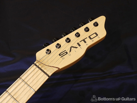 SAITO GUITARS S-622 SSH Maple FB Chamonix White 齋藤楽器工房 SAYTONE